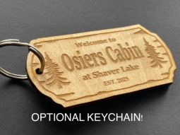 Wooden Keychain