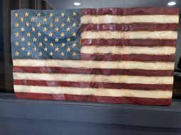 WOOD USA FLAG LARGE