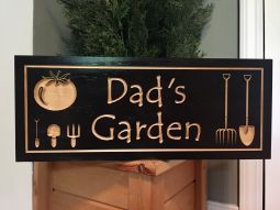 Personalized Garden Sign