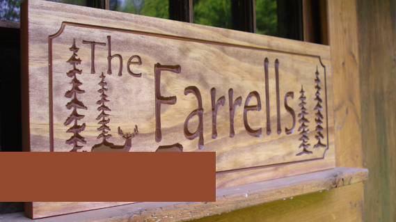 Wildlife and Cabin Signs